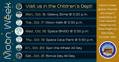 Moon Week - Space Face Painting