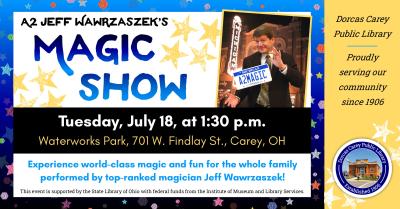 All together for world class magic & fun.  Meet us at the Waterworks park and enjoy the magical fun!