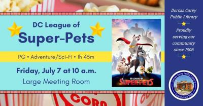 Visit the Library on Friday's at 10 a.m. for movies!