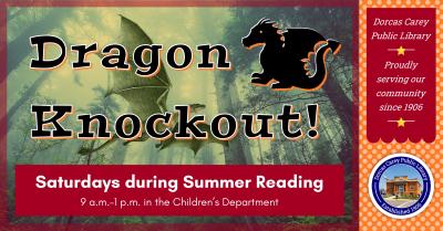 Visit the Children's Department and play Dragon Knockout!