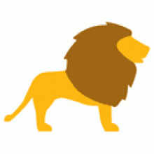 Lion Die Cut
