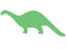 Brontosaurus Die Cut