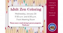 Zen Coloring advertisement