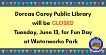 DCPL closed on Fun Day home slide