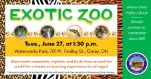 Exotic Zoo home slide