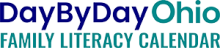Day By Day Ohio Family Literacy Calendar logo