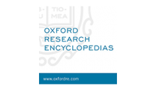 Oxford Research Encyclopedias database graphic