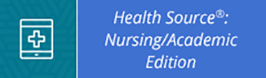 Health Source Nursing/Academic database graphic